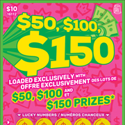 $10 $50, $100, $150 - 16112